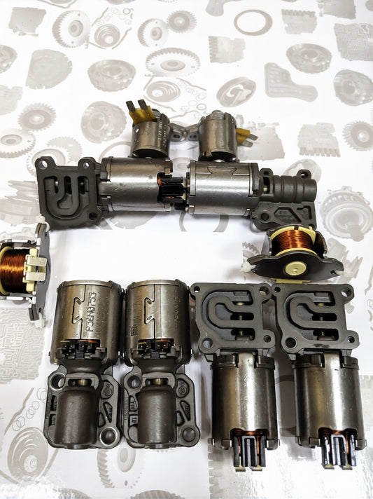 0B5 DL501 7-Speed 10PCS Transmission Solenoids Set For Audi A4 A5 A6 A7 Q5