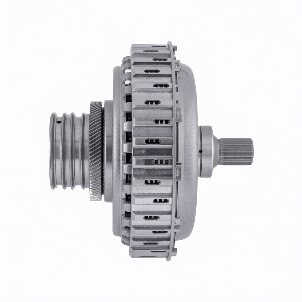 Dual wet clutch without front cover 0B5 DL501 [K1 - 6 friction plates / K2 - 7 friction plates] - regenerated, sold only with an exchange for your clutch 0B5141030F