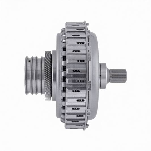 Dual wet clutch without front cover 0B5 DL501 [K1 - 6 friction plates / K2 - 7 friction plates] - regenerated, sold only with an exchange for your clutch 0B5141030F