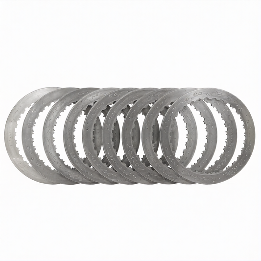 Double wet clutch steel plate kit 0CK 0CL 0СJ DL382 [9 steel plates (8 pcs. thickness 1.70 mm, 1 pc. thickness 2.15 mm) ]